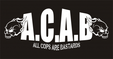 Preview: ACAB SKULLS Männer / Frauen Kapuzenpullover - Kopie